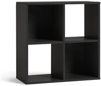 Argos Home Squares 4 Cube Storage Unit - Black