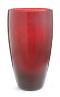 Habitat Glass Vase - Red