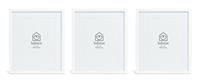 "Habitat 3 Pack White Wooden Picture Frames - 8x10"""