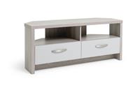 Argos Home Venice 2 Drawer Large Corner TV Unit - Grey