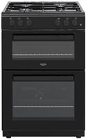 Bush CTFS60TWNGCB 60cm Twin Cavity Gas Cooker - Black