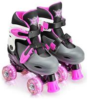 Xootz LED Quad Skates - Pink