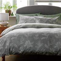 Argos Home Floral Trail Grey Bedding Set - Double