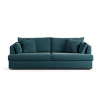 Habitat Holmfirth Fabric 4 Seater Sofa - Teal