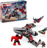 LEGO Marvel Captain America vs. Red Hulk Battle Set 76292