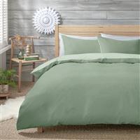 Habitat Cord Light Green Bedding Set - King size