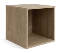 Habitat Rubrics Modular Single Square Shelf Unit - Oak