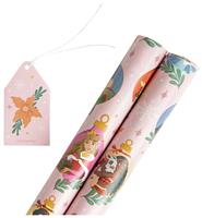 Disney Princess 2 Piece Wrapping Paper Set