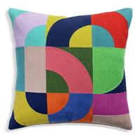 Habitat 60 Levi Embroidered Cushion by Margo Selby - 43x43cm