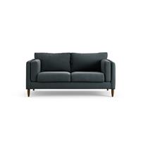 Habitat Newington Fabric 2 Seater Sofa - Charcoal - Dark Leg