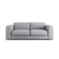 Habitat Ayr Large Fabric 3 Seater Sofa - Grey