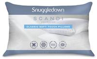 Snuggledown Scandi Collection Soft Touch Med Pillow - 2 Pack