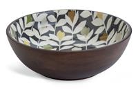 Habitat x Scion Mango Wood Salad Bowl - Multicoloured