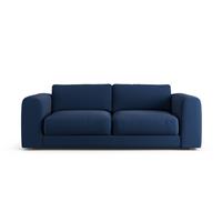 Habitat Ayr Large Fabric 3 Seater Sofa - Navy