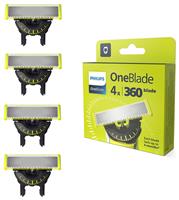 Philips OneBlade Replacement Razor Blade Heads x 4, QP440/50