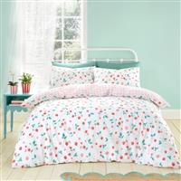 Catherine Lansfield Strawberry Garden Bedding Set - Single