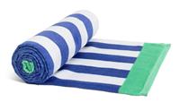 Argos Home Navy Stripe Beach Towel