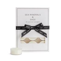 Habitat Tealight Candles - Sea Minerals & Sage - 12 Pack