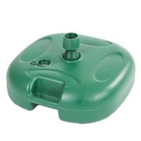 Harbour Housewares Plastic Fillable Parasol Base - 20 Litre - Green