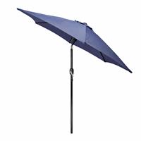Harbour Housewares Tilting Garden Parasol - Navy