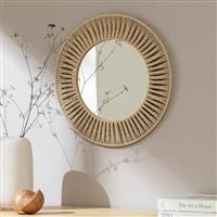 Habitat Rope Round Wall Mirror - 50x50cm