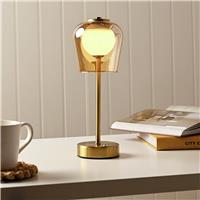 Hestia LED Rechargeable Touch Table Lamp - Bronze