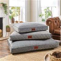 Paws For Slumber Luxury Grey Pet Bed-Large
