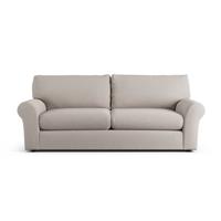 Habitat Molton Fabric 4 Seater Sofa - Stone