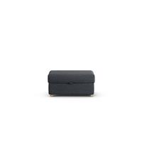 Habitat Holmfirth Fabric Footstool - Charcoal