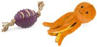 Petface Planet Eco Ball And Dog Toy Bundle