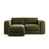 Habitat Ayr Reversible Corner Sofa - Moss Green