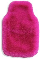 Habitat Neon Pink Faux Fur Hot Water Bottle