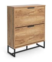 Habitat Nomad Shoe Storage Cabinet - Oak