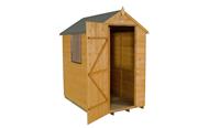 Forest Wooden 1 Clear Window Apex Shed 6 x 4ft