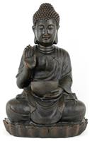 Streetwize Garden Meditating Buddha Solar Water Feature