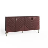 Frank Olsen Ava 4 Door Sideboard - Mulberry