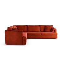 Habitat Holmfirth Reversible Corner Sofa - Burnt Orange