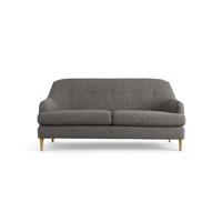 Habitat Frome Fabric 2 Seater Sofa - Charcoal - Ash Leg