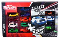 Majorette Limited Edition 10 Model Toy Cars Giftpack