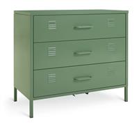 Habitat Stevie 3 Drawer Chest - Green