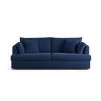 Habitat Holmfirth Fabric 3 Seater Sofa - Navy
