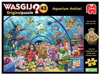 Wasgij Original 43 Aquarium Antics 1000 Piece Jigsaw Puzzle