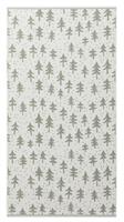 Argos Home Christmas Green Tree 2 Pack Hand Towel - Green