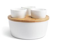 Designed by Sebastian Conran Chip and Dip Multiserve Set