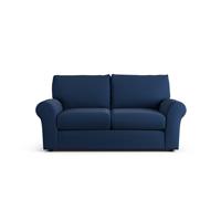Habitat Molton Fabric 2 Seater Sofa - Navy