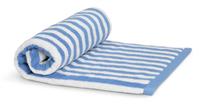 Habitat Blue Stripe Bath Towel