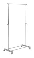 Argos Home GV Single Clothes Rail - Grey And Chrome