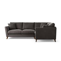 Habitat Lomond Right Hand Corner Sofa - Grey - Dark Leg