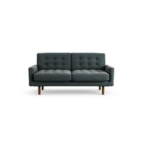 Habitat Fenner Fabric 2 Seater Sofa - Charcoal - Dark Leg