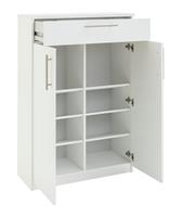 Argos Home Brisbane 2 Door Shoe Storage Cabinet - White